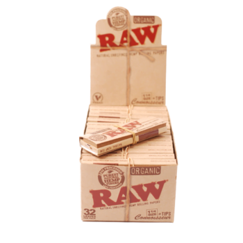 Papel de Fumar RAW Orgánico tamaño 1 1/4 -199